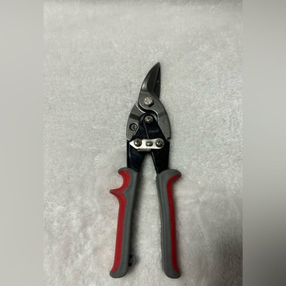 Anvil tin snips Sheet Metal Left Cut Heavy Duty Shear Scissors 10”